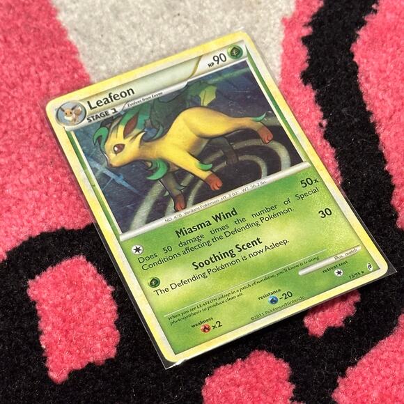 Leafeon 13 – Pokémon TCG Call of Legends – Played - Picture 3 of 5